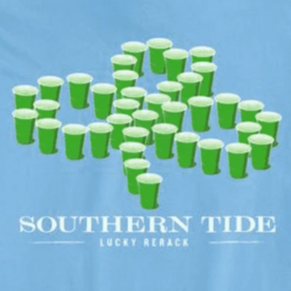 Southern Tide "Lucky Rerack" Men's XL Pocket Tee